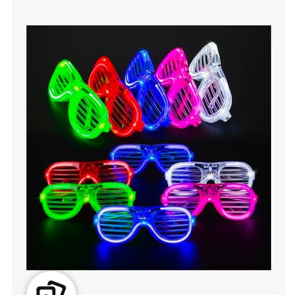Light up Glasses LED Adult Glow in the Dark Glasses - Picture 1 of 6